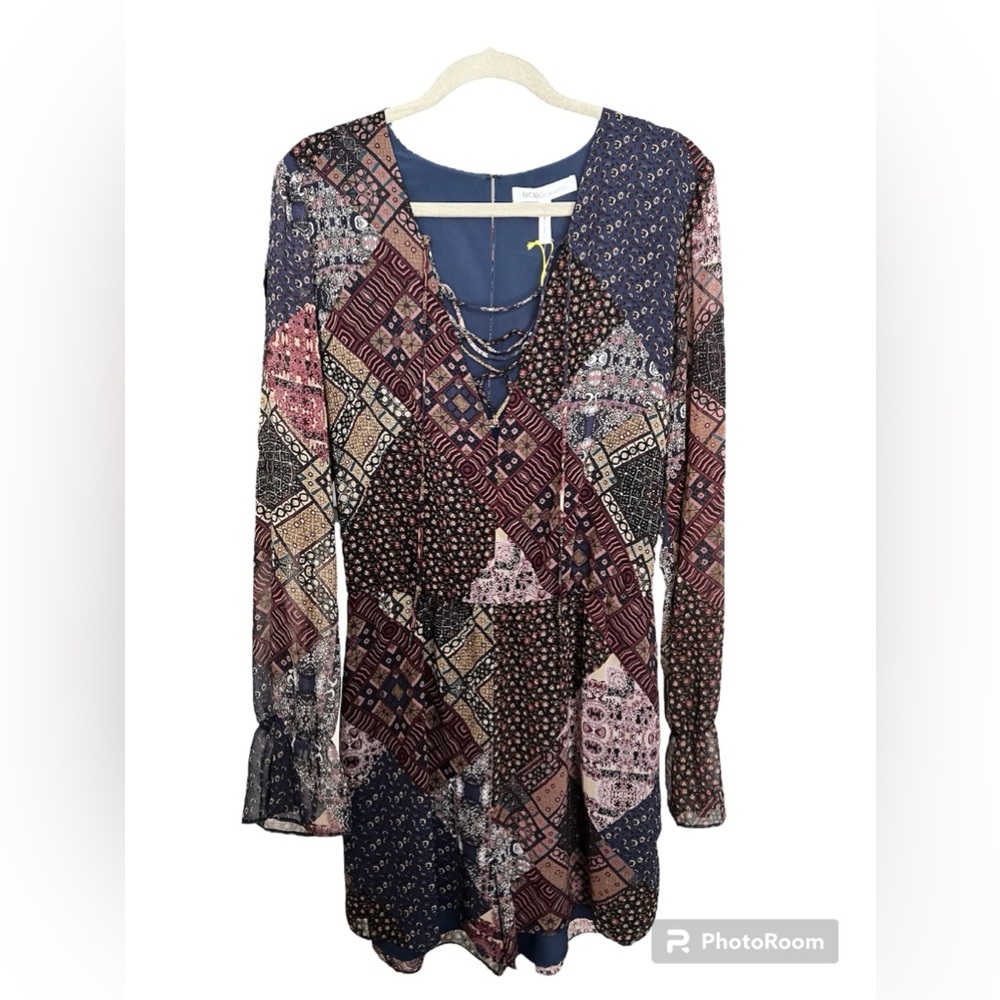 NEW BCBG Romper, Boho Size L